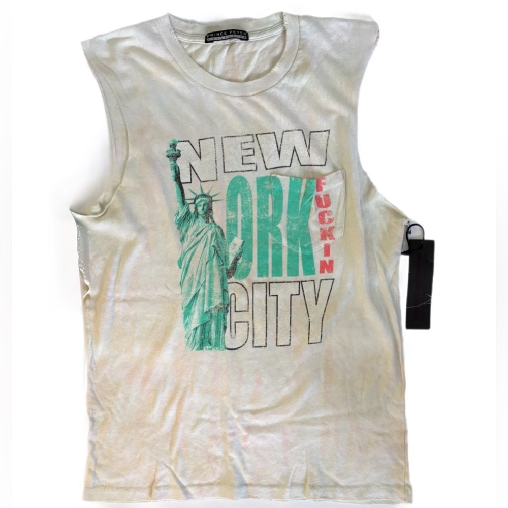 NWT Prince Peter Collection New York F*ckin City Tank Top Small